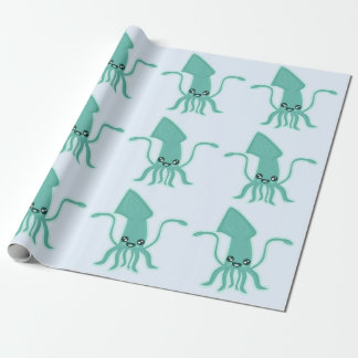 Kawaii Squid Cadeaupapier