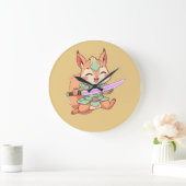 Kawaii Squirrel Samurai. Grote Klok (Huis)