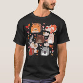 Kawaii Squirrels T-shirt (Voorkant)