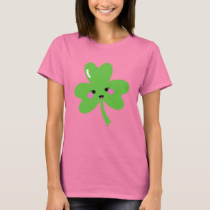 kawaii st patricks klaver shamrock t-shirt