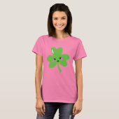 kawaii st patricks klaver shamrock t-shirt (Voorkant volledig)