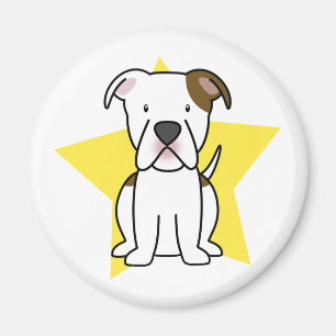 Kawaii Star American Bulldog magneet
