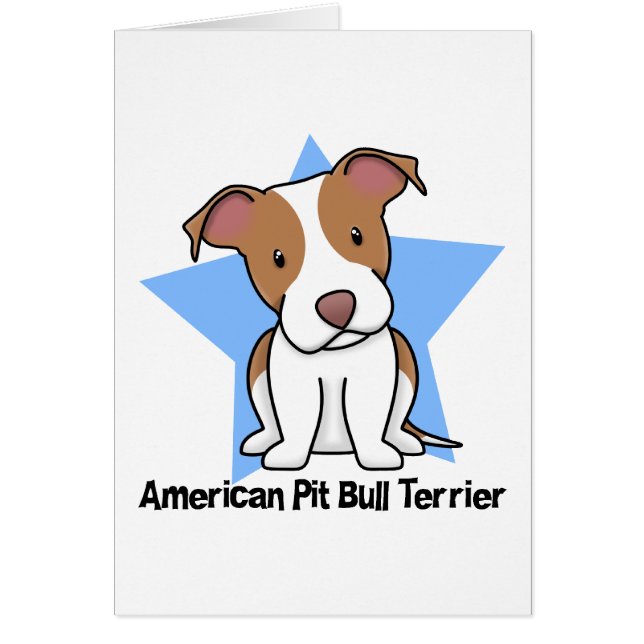 Kawaii Star American Pit Bull Terrier (Voorkant)