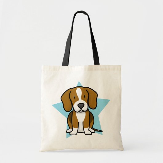 Kawaii Star Beagle Canvas tas (Voorkant)