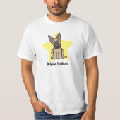 Kawaii Star Belgium Malinois T-shirt (Voorkant)