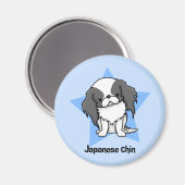 Kawaii Star Blk Japanse kin Magneet (Voorkant / Achterkant)