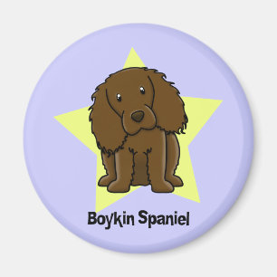 Kawaii Star Boykin Spaniel Magneet
