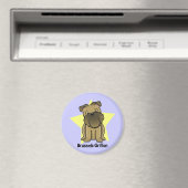 Kawaii Star Brussel Griffon Magneet (Insitu (Vaatwasser))