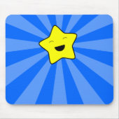 Kawaii Star Mousepad Muismat (Voorkant)