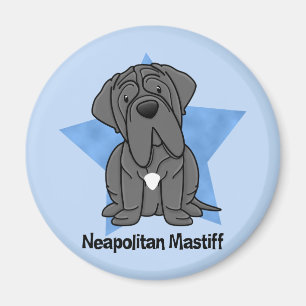 Kawaii Star Neapolitan Mastiff Magneet