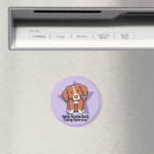 Kawaii Star Nova Scotia Duck Tolling Retriever Magneet (Insitu (Vaatwasser))