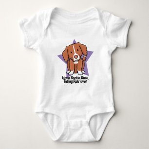 Kawaii Star Nova Scotia Duck Tolling Retriever Romper