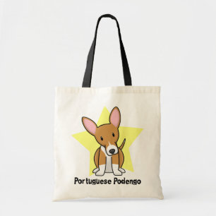 Kawaii Star Portugal Podengo Bag Tote Bag