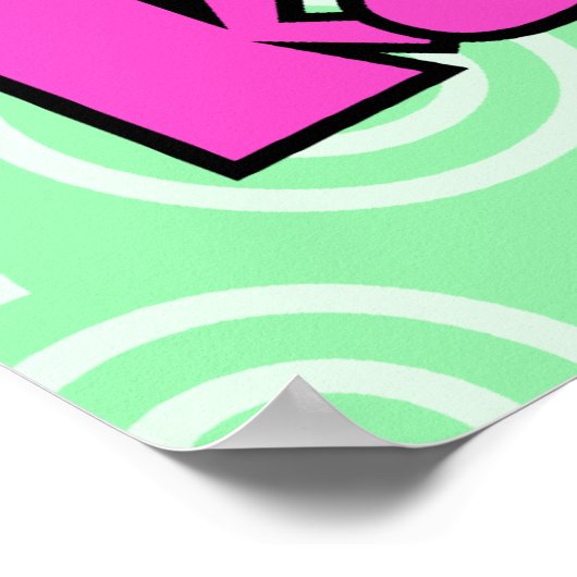 Kawaii Star Poster (Hoek)