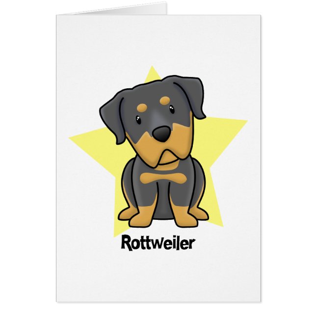 Kawaii Star Rottweiler (Voorkant)