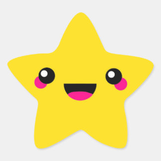 Kawaii Star Ster Sticker