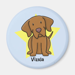 Kawaii Star Vizsla Magneet