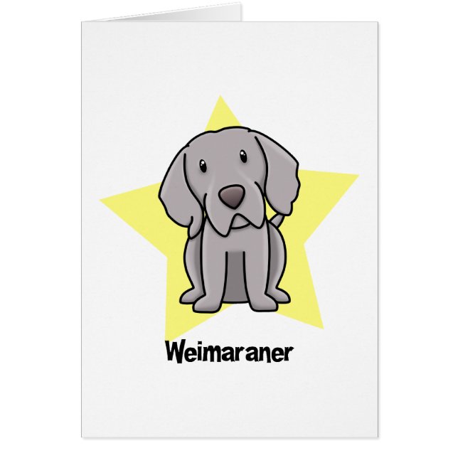 Kawaii Star Weimaraner (Voorkant)