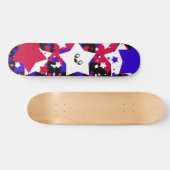 KAWAII STARS COSMIC BLAST SKATEBOARD (Horizontaal)