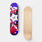 KAWAII STARS COSMIC BLAST SKATEBOARD (Voorkant)