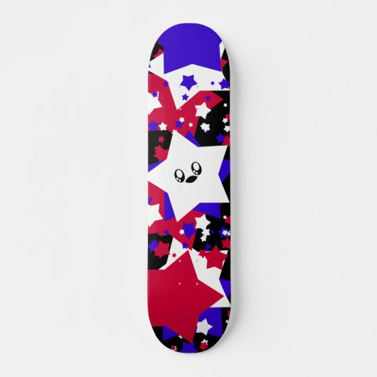 KAWAII STARS COSMIC BLAST SKATEBOARD (Voorkant)