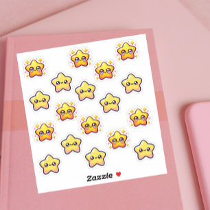 Kawaii Stars Sticker Pack