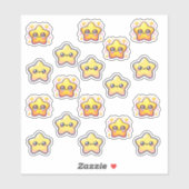 Kawaii Stars Sticker Pack (Vel)