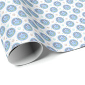 "Kawaii sterren inpakpapier (Rol Hoek)