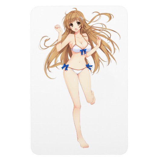 Kawaii Sticker art Magneet (Verticaal)