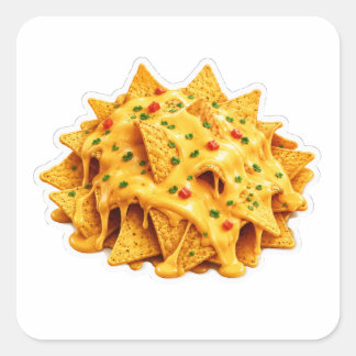 Kawaii Sticker Kaas Nacho's