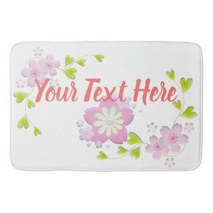 Kawaii stijl Sakura kersenbloesem Badmat