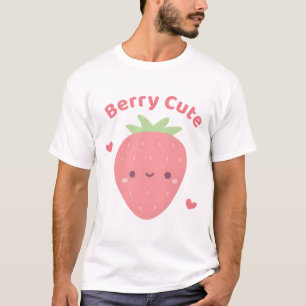 Kawaii Strawberry, Berry Schattigee woordspeling T-shirt