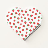 Kawaii Strawberry Frog Apron Notitieboek (Achterkant)