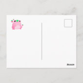 Kawaii Strawberry Frog Softcore Briefkaart (Achterkant)
