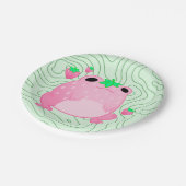 Kawaii Strawberry Frog Softcore Papieren Bordje (Gekanteld)