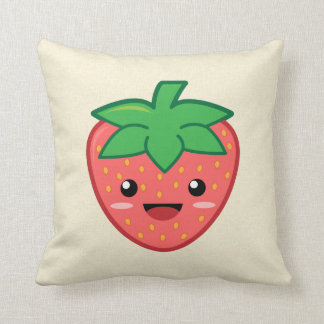 Kawaii Strawberry Kussen