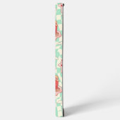 Kawaii Strawberry Picnic Pattern Samsung Galaxy Hoesje (Linkerkant)