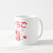 Kawaii Strawberry Tea Bag Koffiemok (Voorkant rechts)