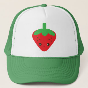Kawaii Strawberry Trucker Pet