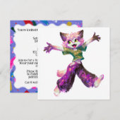 Kawaii Streetwear Chibi Kaart (Voorkant / Achterkant)