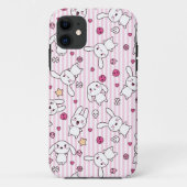 kawaii strepen patroon Case-Mate iPhone case (Achterkant)