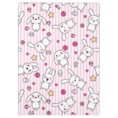 kawaii strepen patroon klembord (Achterkant)
