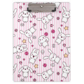 kawaii strepen patroon klembord (Voorkant)