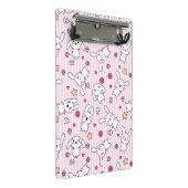 kawaii strepen patroon mini klembord (Schuin)