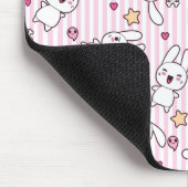 kawaii strepen patroon muismat (Hoek)