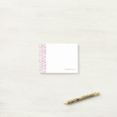 kawaii strepen patroon post-it® notes (Op bureau)