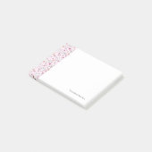 kawaii strepen patroon post-it® notes (Schuin)