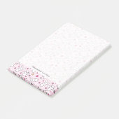 kawaii strepen patroon post-it® notes (Schuin)