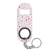 kawaii strepen patroon sleutelhanger flessenopener (Achterkant)