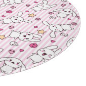 kawaii strepen patroon snijplank (Hoek)